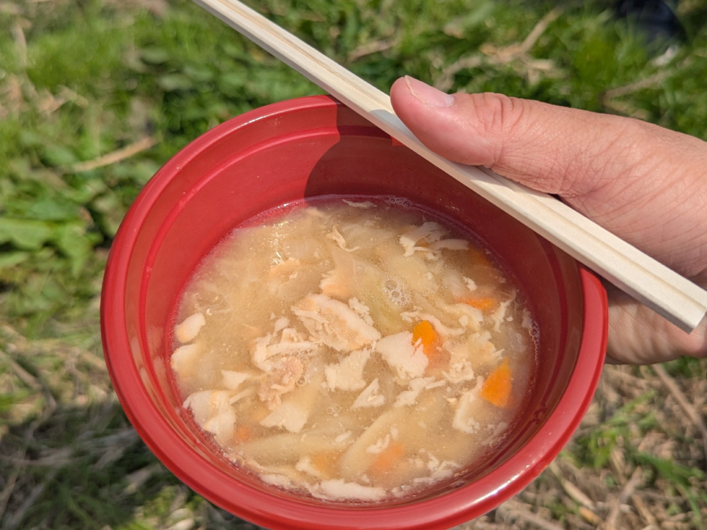 ④充実の補給食